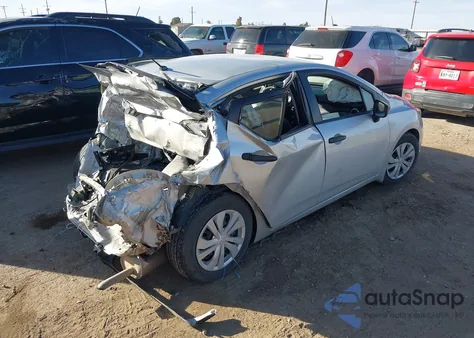 2020 Nissan Versa S Xtronic Cvt z USA, uszkodzony, nr VIN 3N1CN8DV1LL882650